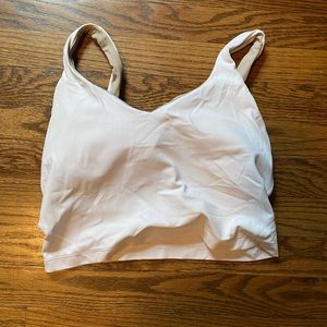 White lululemon align tank
